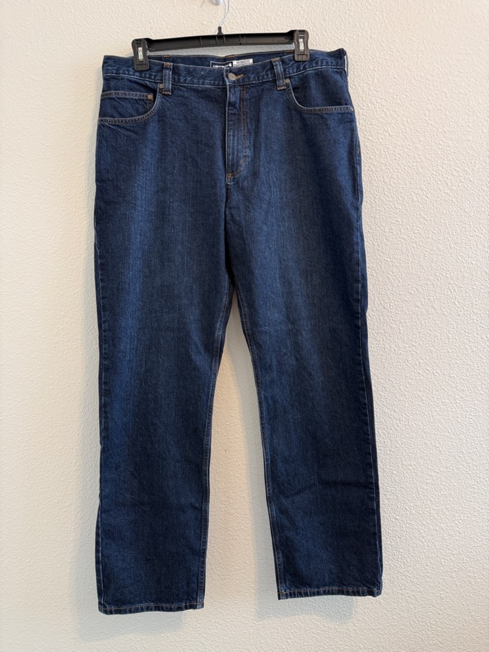 Carhartt Relaxed Fit Indigo Work Jeans 38